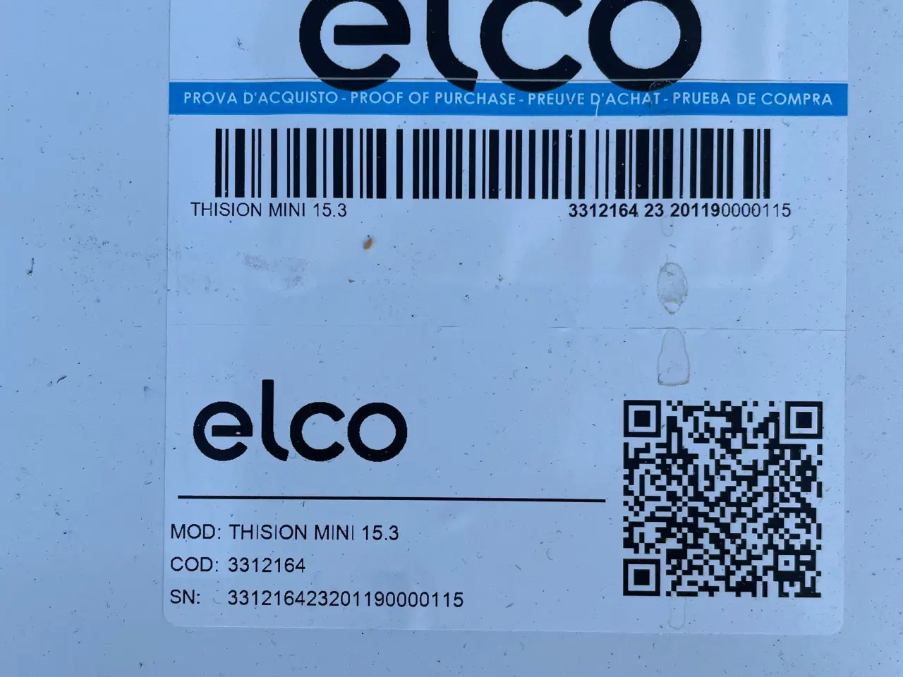 Billede 1 - Elco gasfyr 