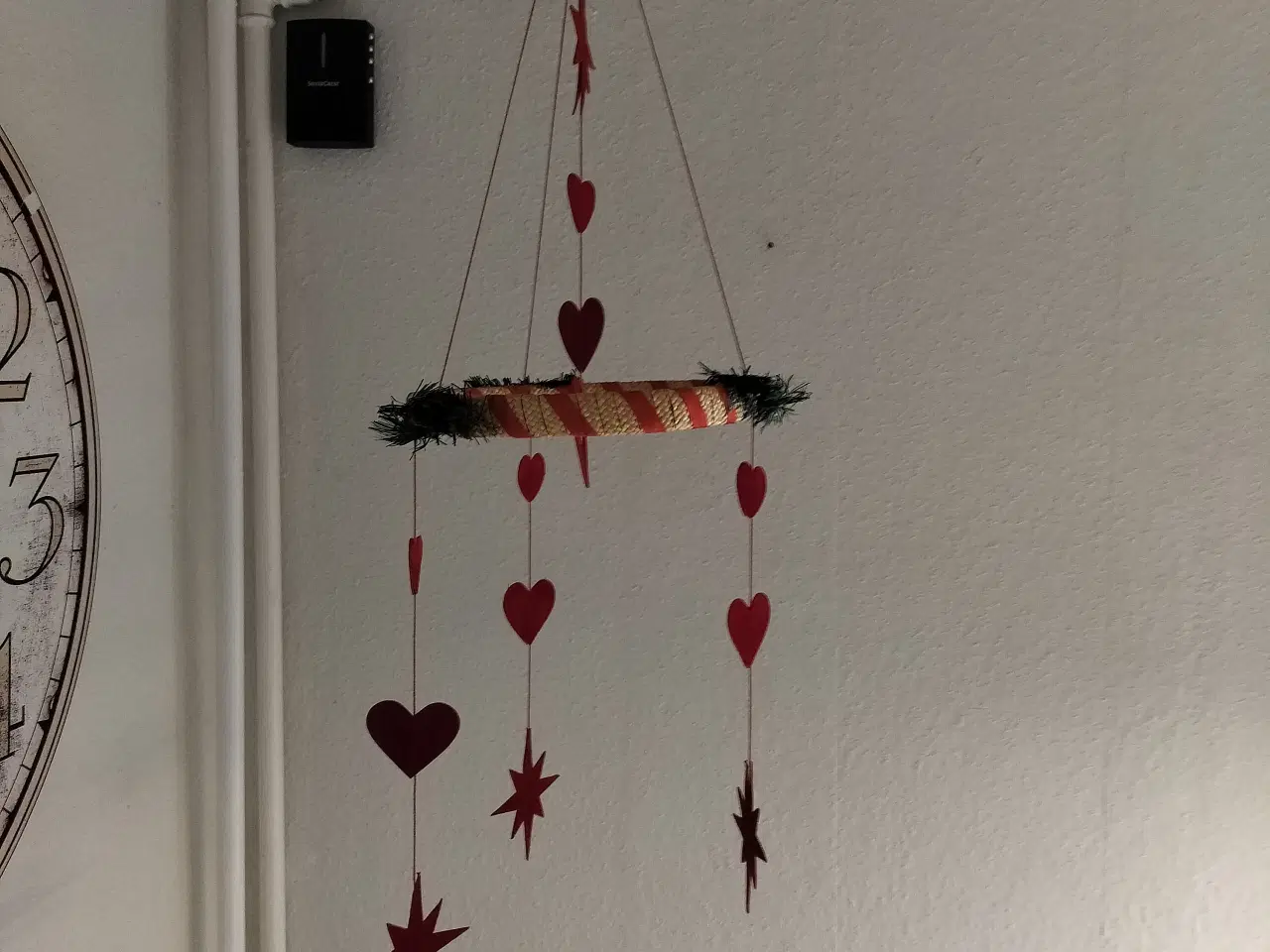 Billede 1 - julepynt gammelt Gammel juleuro med hjerter