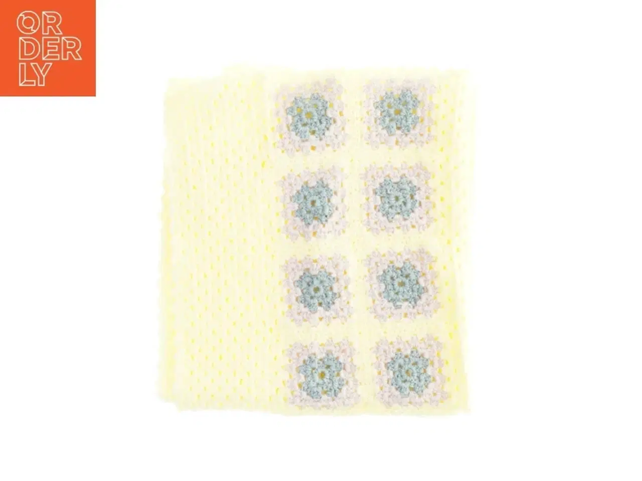 Billede 2 - Gul babytæppe (str. 80 x 77 cm)