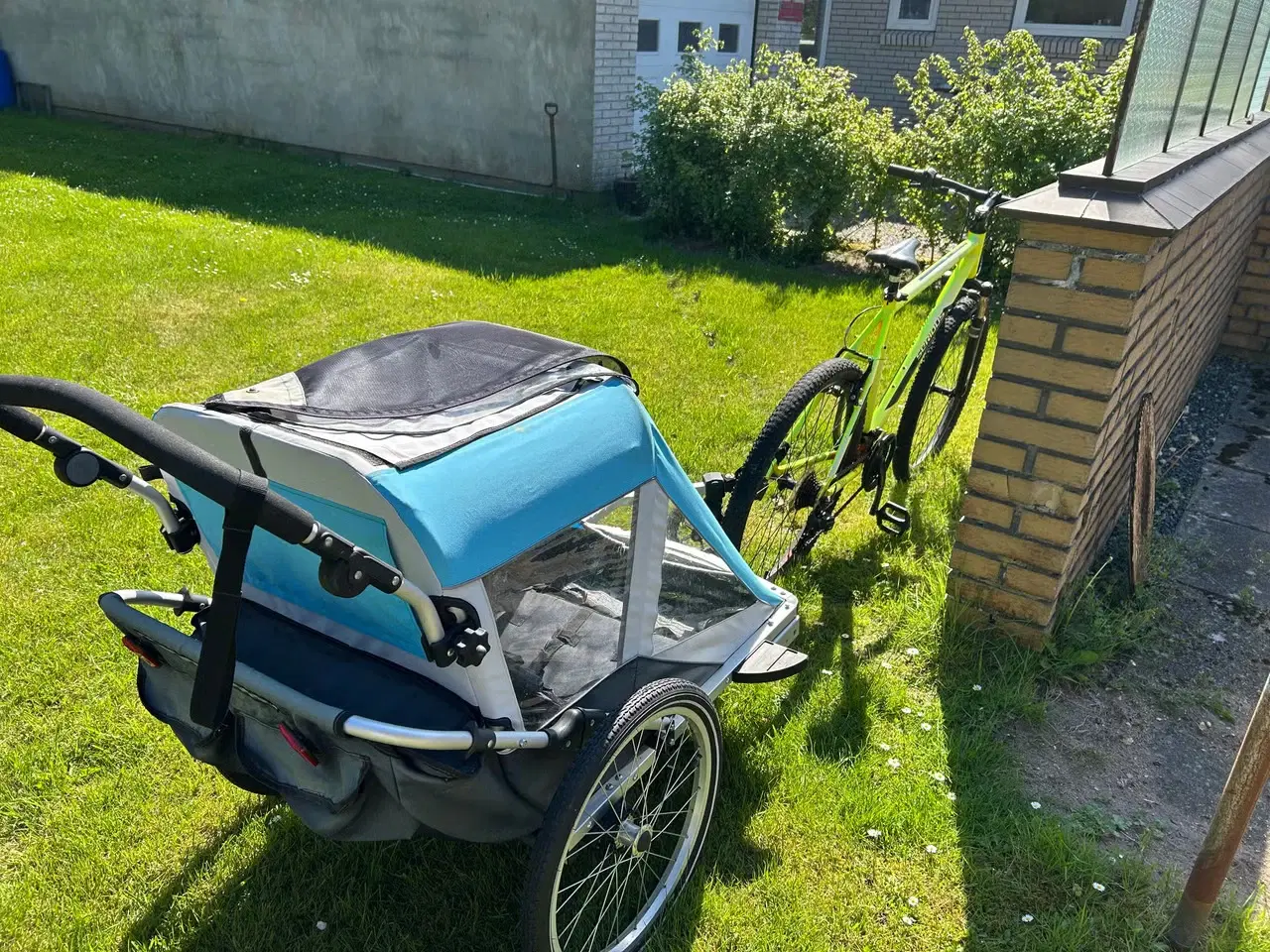 Billede 3 - Cykel med trailer til salg – meget flot stand