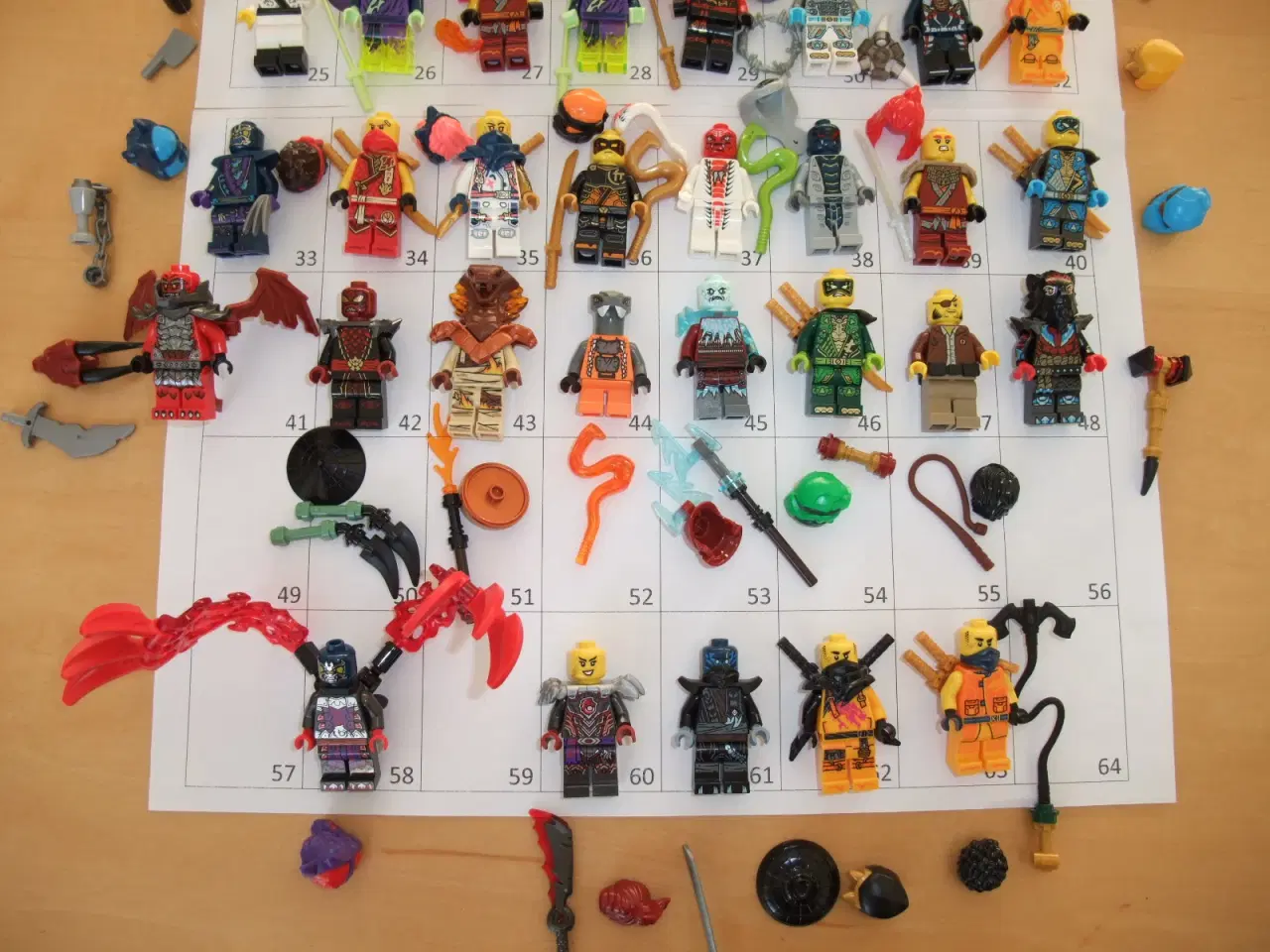 Billede 5 - Lego Ninjago Figurer 