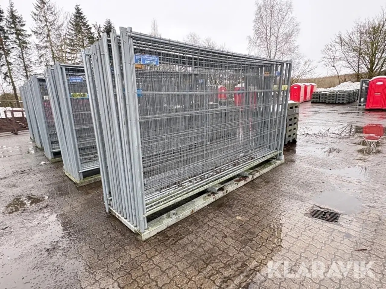 Billede 2 - Mobilhegn med fødder 25 fag og 25 fødder