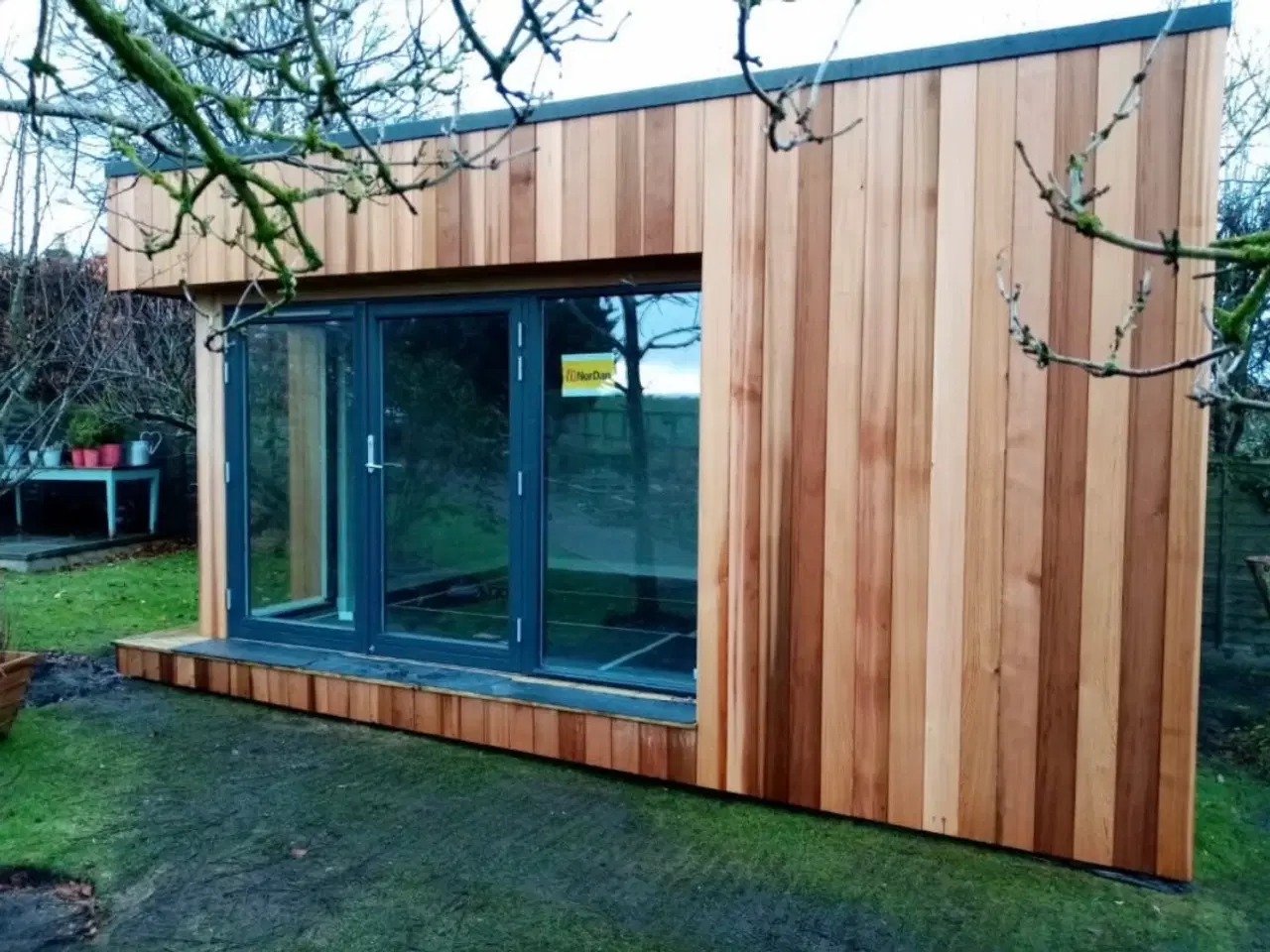 Billede 4 - Isoleret glas anneks, hobbyrum, tinyhouse,skur