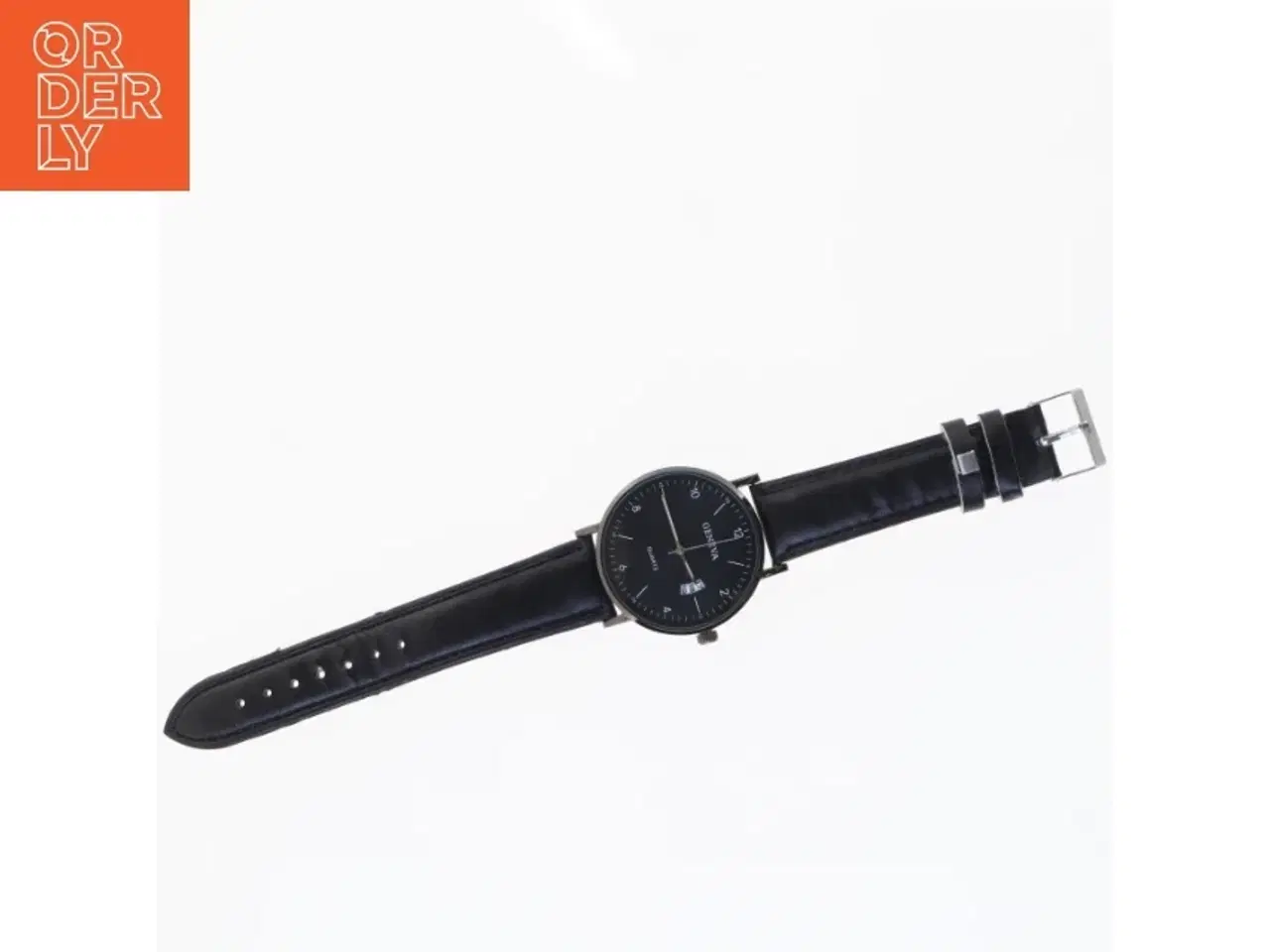 Billede 2 - Sort armbåndsur fra Geneva (str. 24 cm)
