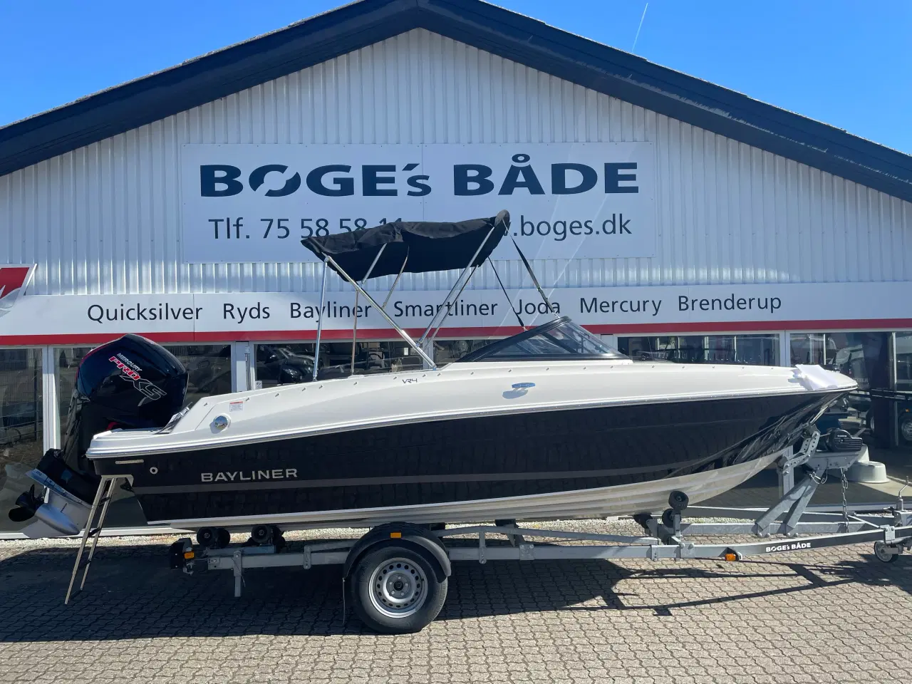 Billede 1 - Byliner VR4 Bowrider med F115 ProXS Mercury-EFI 4 takt