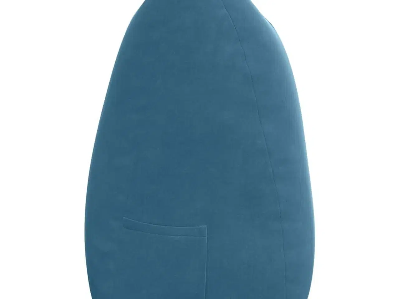 Billede 7 - Rygpude Blå 140 x 24 x 50 cm Fløjl