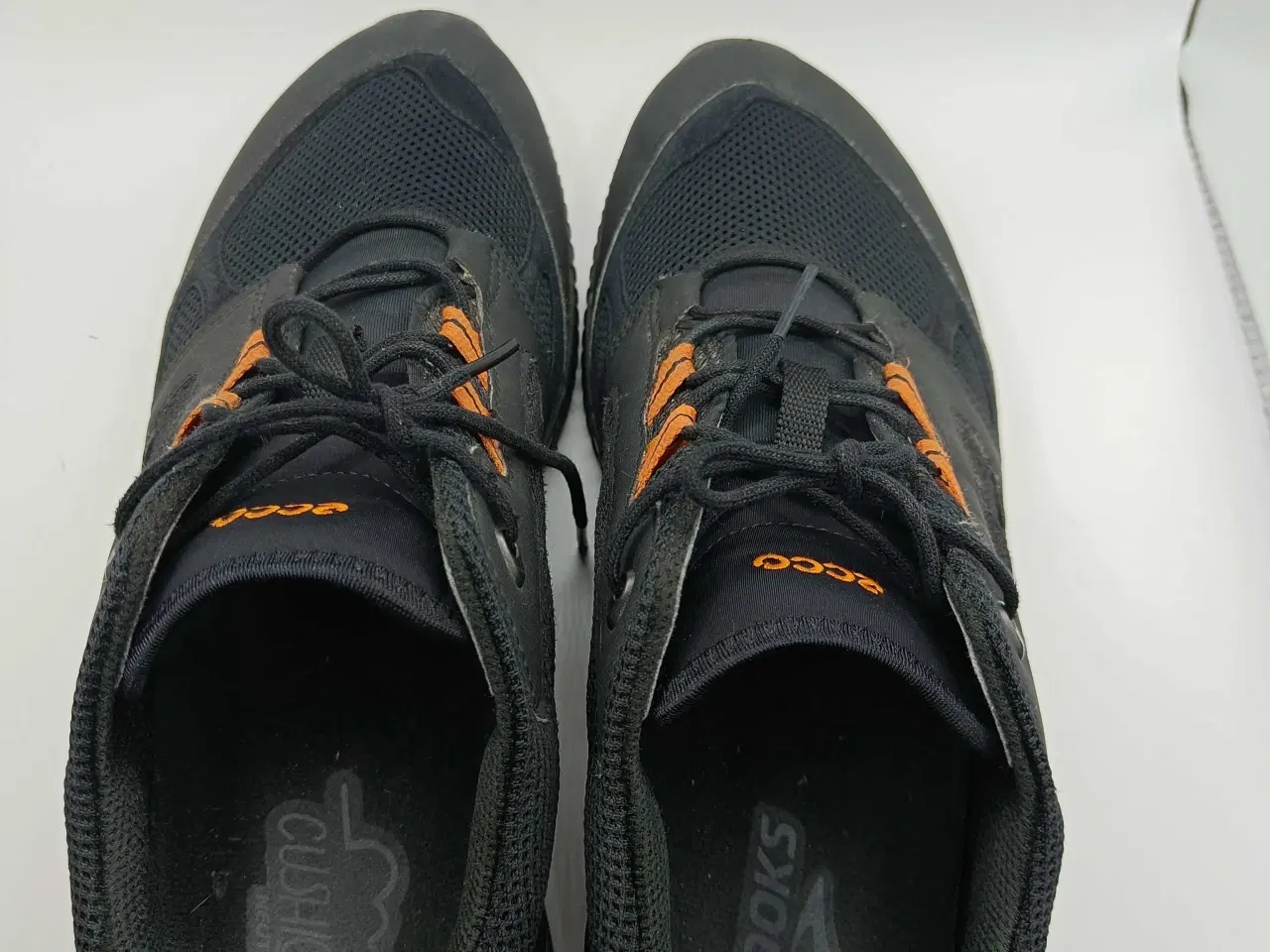 Billede 10 - Ecco sort læder sko 45str 