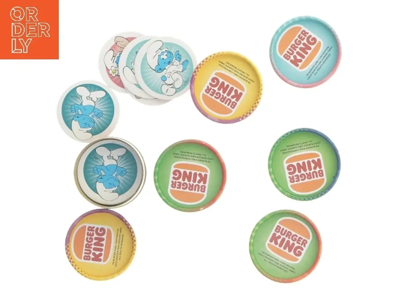Billede 4 - Smølf-verden huskespil fra Burger King (str. 6 stk 6x6 cm)