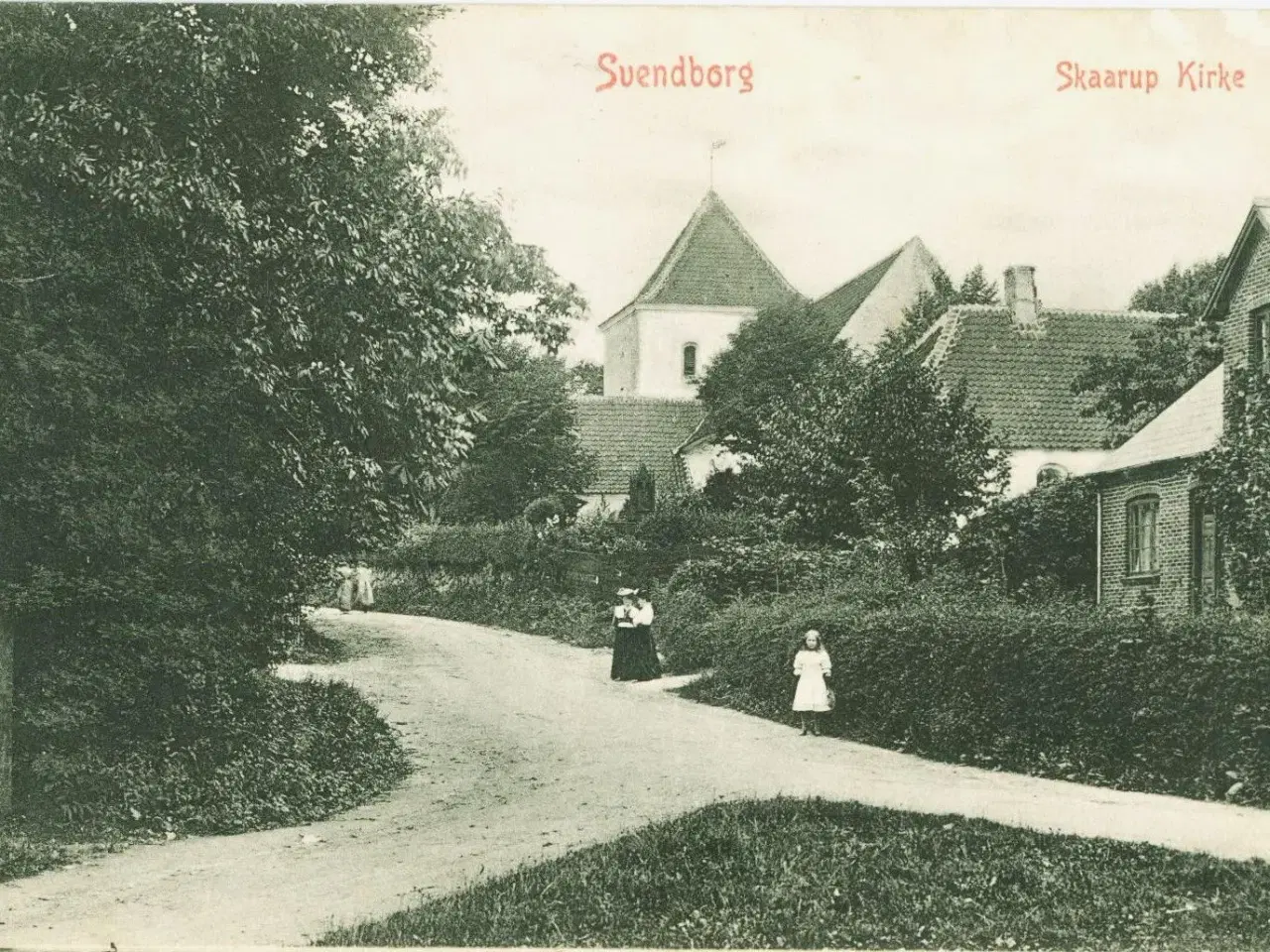 Billede 1 - Skaarup Kirke, 1909