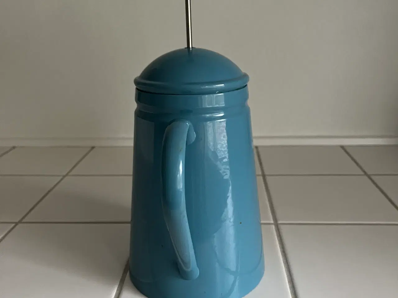 Billede 2 - Madam blå stempelkaffe kande