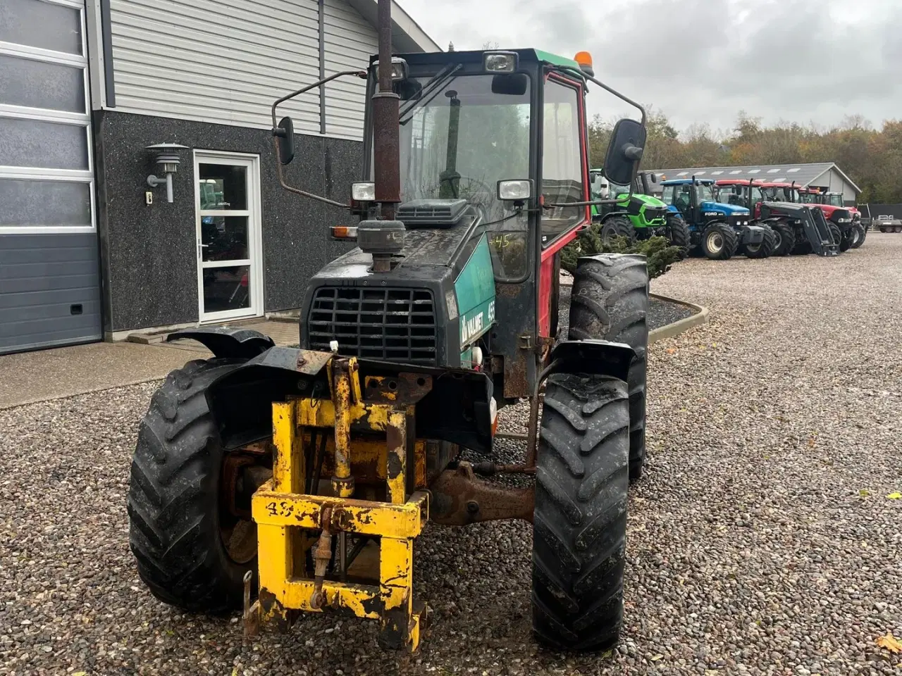 Billede 8 - Valmet 455 Med en slags frontlift