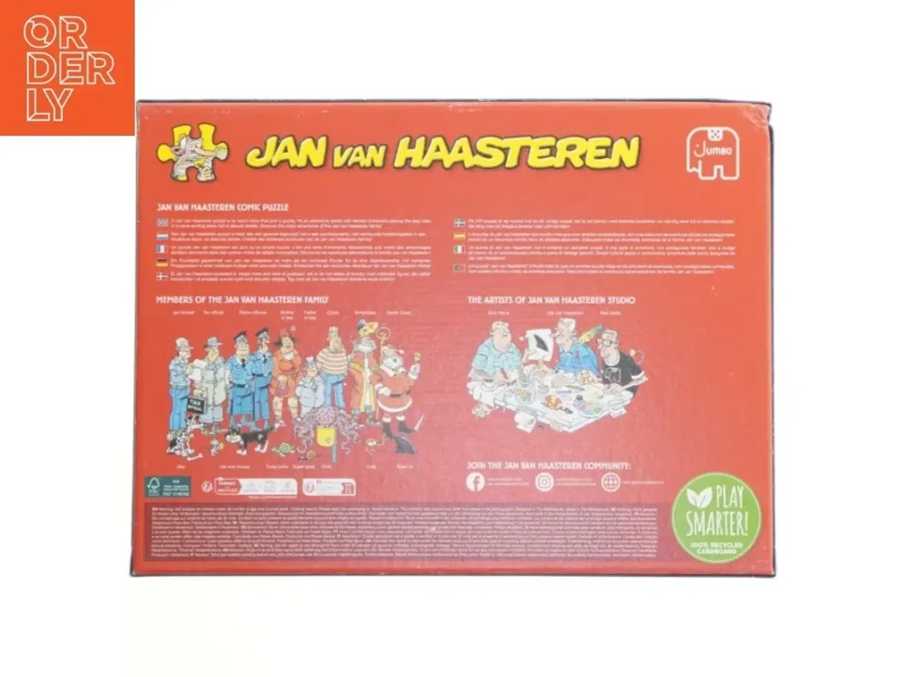 Billede 3 - Jan van Haasteren 1000 brikker puslespil fra Jumbo (str. 1000 brikker)