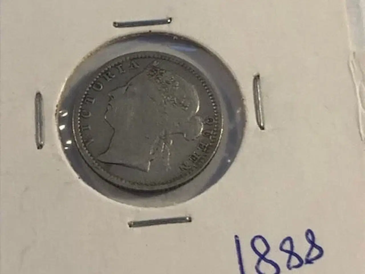 Billede 2 - 10 cents 1888 Straits Settlements