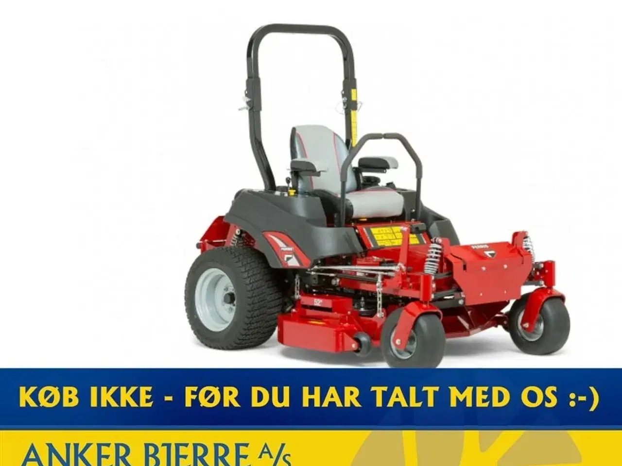 Billede 1 - Ferris ZT 800 ISX inkl. 132 cm klippebord (bagudkast / mulch)