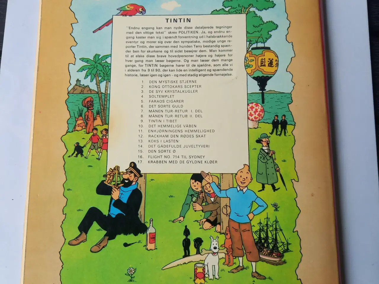 Billede 2 - Tintin tegneserie Det Gådefulde Juveltyveri 
