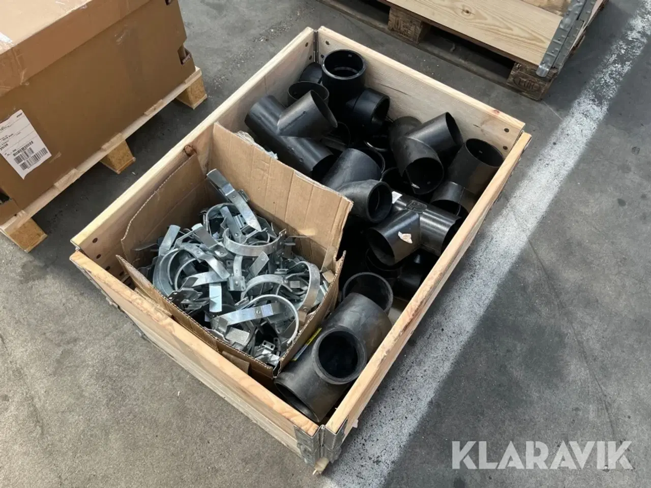 Billede 1 - Lot - Reservedele og udstyr til tagrender
