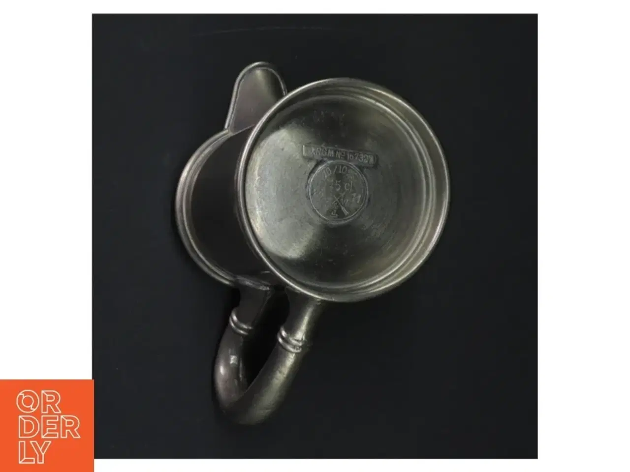 Billede 2 - Tin  Metalkande (str. H. 9 cm ø. 6 cm)