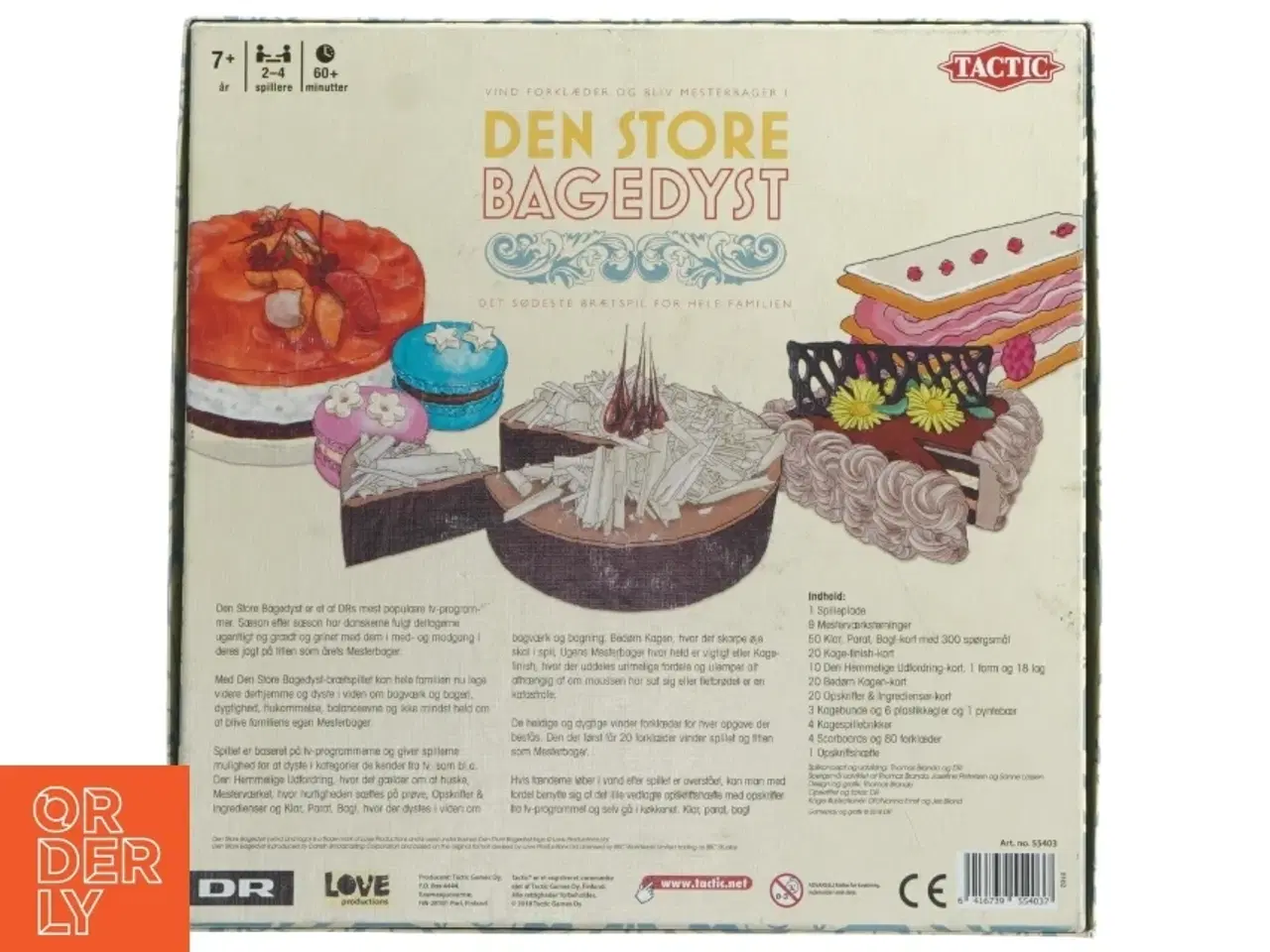 Billede 3 - Den Store Bagedyst brætspil fra Tactic