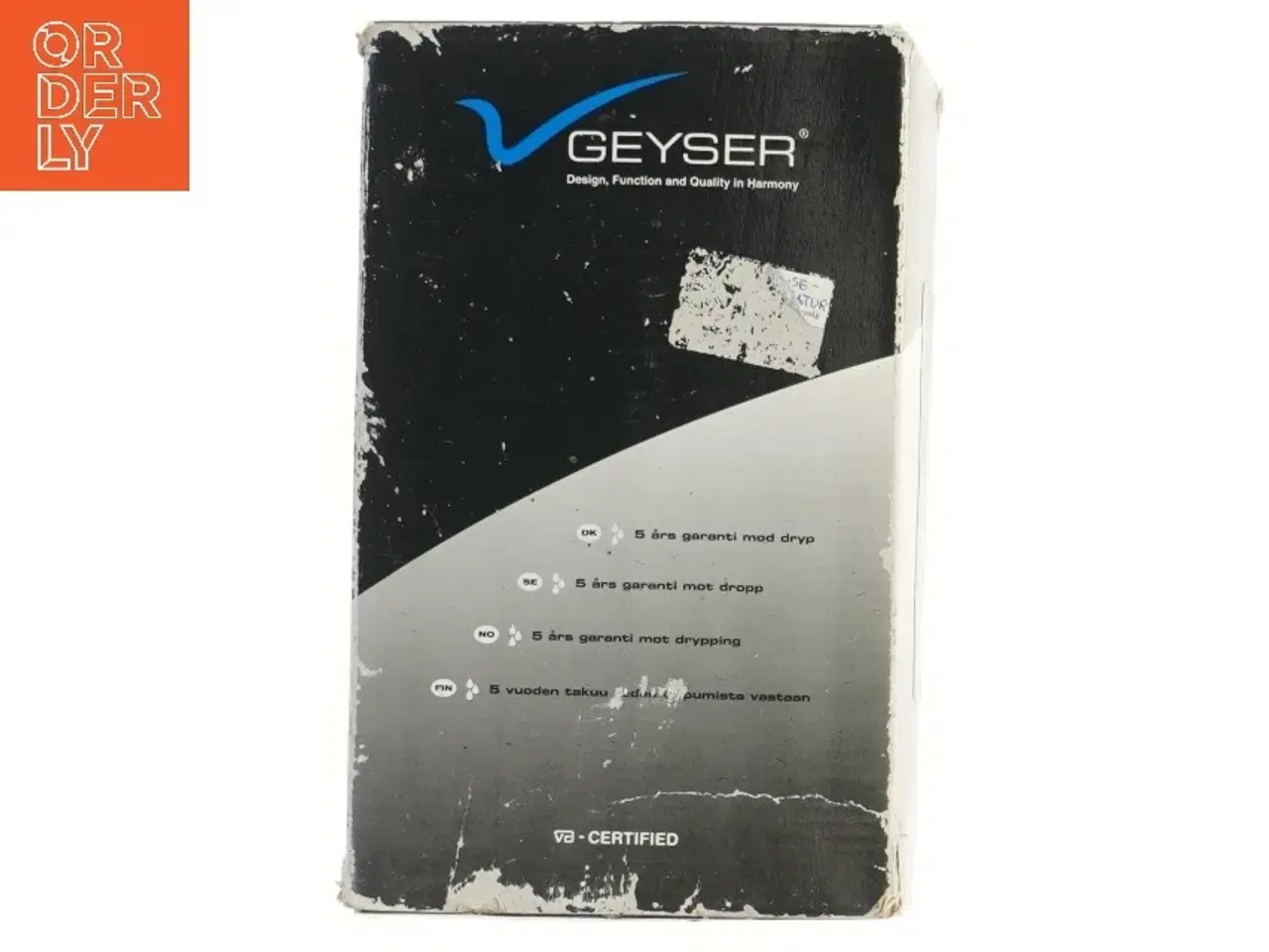 Billede 3 - Geyser, Brusearmatur, Magnolia, krom (str. 18 cm)