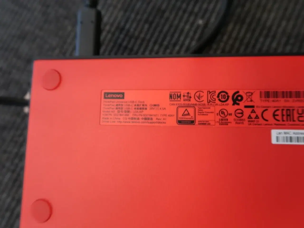 Billede 2 - Dockingstation LENOVO ThinkPad Universal USB-C Dock