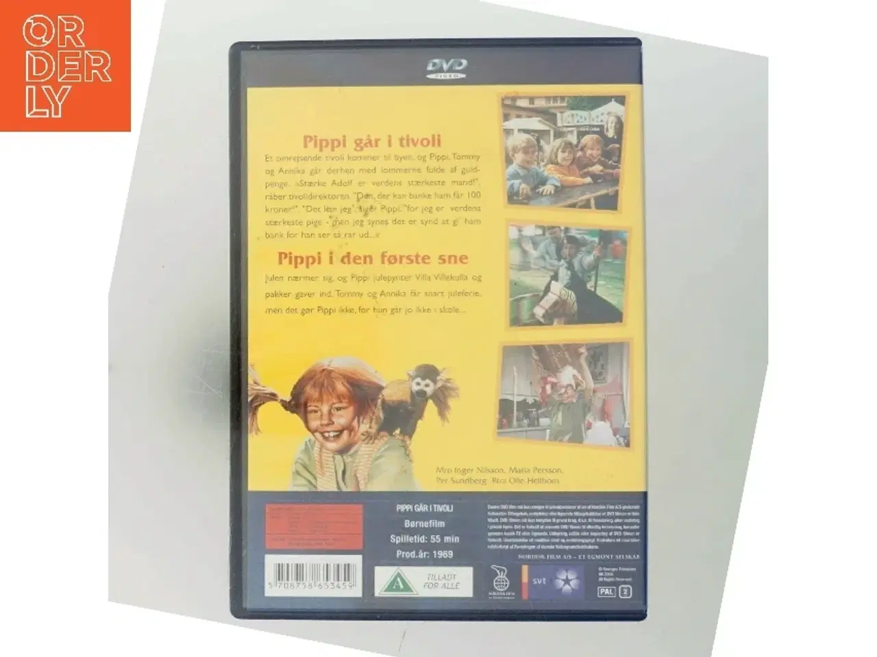 Billede 3 - PIPPI LANGSTRØMPE 3, GR I med Inger Nilsson (DVD)