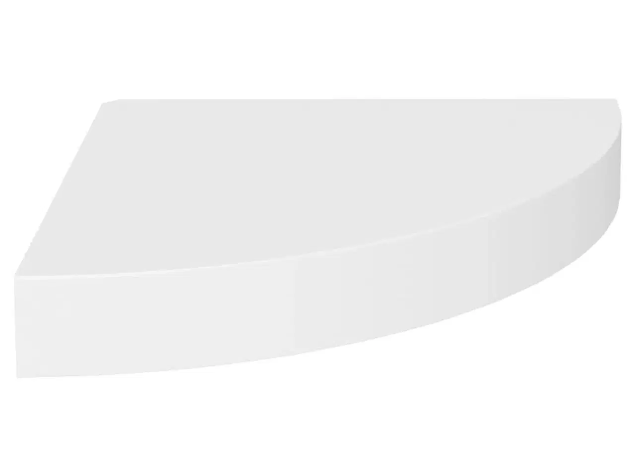 Billede 4 - Hjørnehylder 4 stk. 25x25x3,8 cm MDF hvid