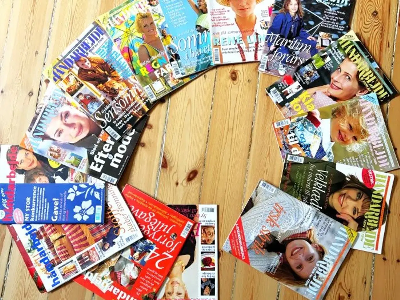 Billede 2 - Alt om Håndarbejde. Hele årgang 1997