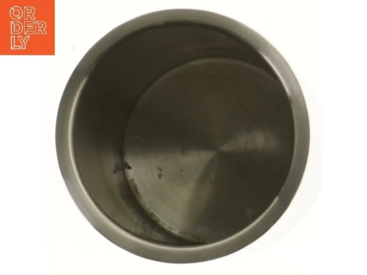 Billede 2 - Vinkøler i sølvmetal fra Margit Brandt (str. Ø 12,5 cm længde 18,5 cm)