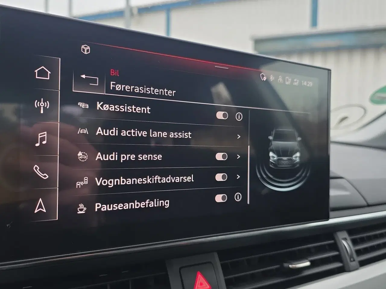 Billede 14 - Audi A5 40 TFSi Advanced Prestige plus Sportback S-tr.