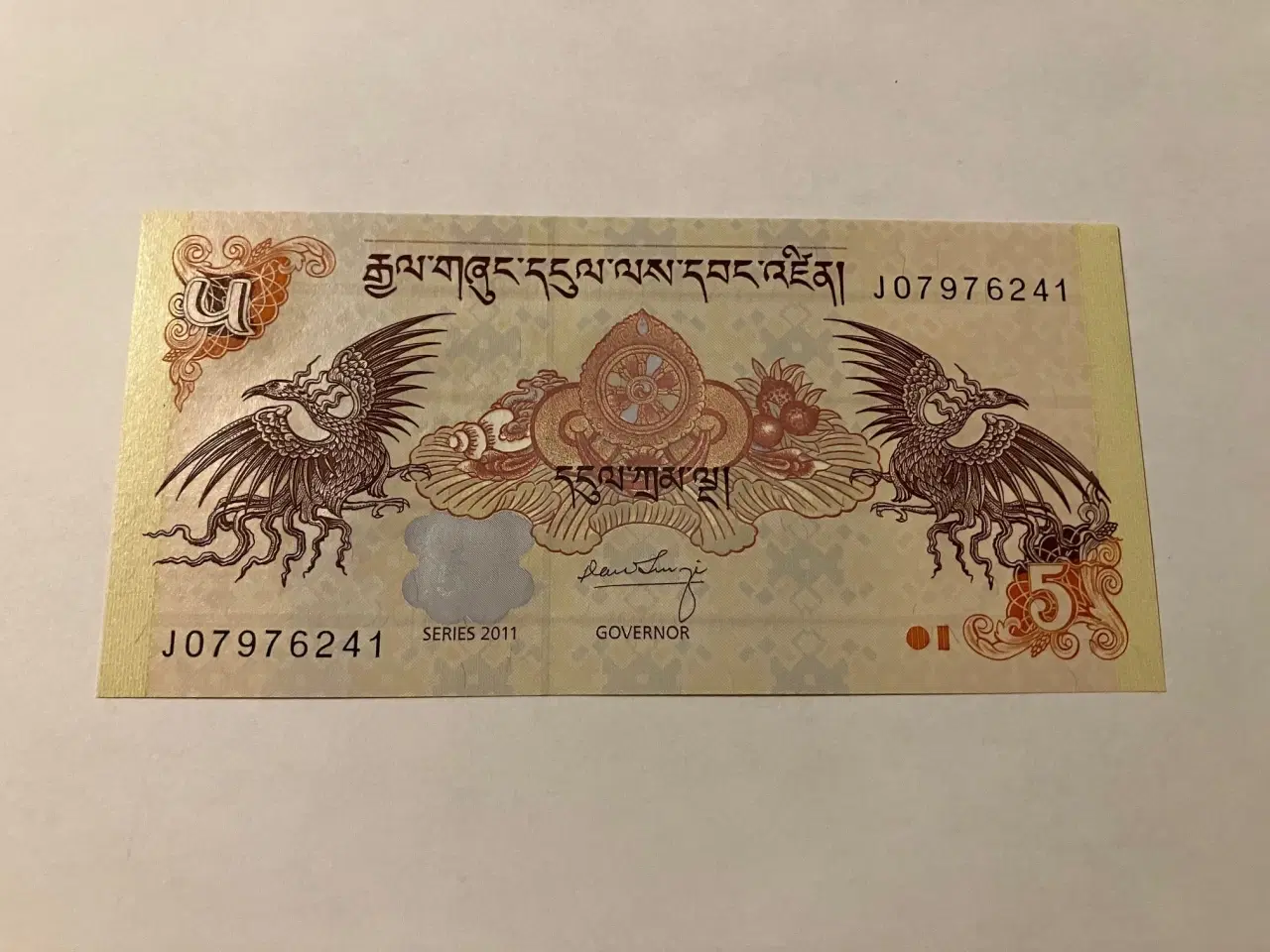 Billede 2 - 5 Ngultrum Bhutan