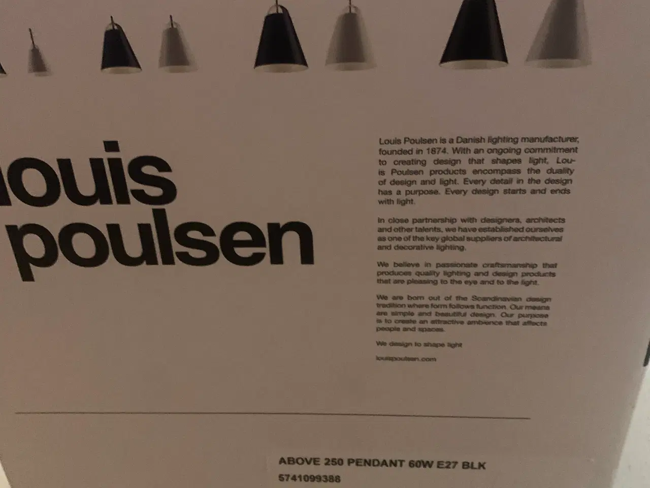 Billede 2 - Lampe fra Louis poulsen