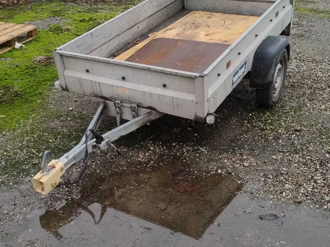 Billede 2 - Trailer uden bremser - 750 kg. - med tip