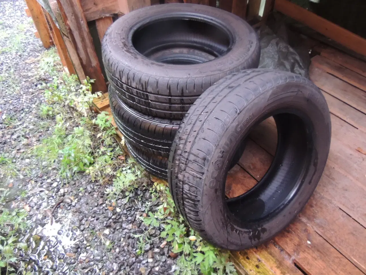 Billede 2 - 4 gode dæk fra KIA Pikanto