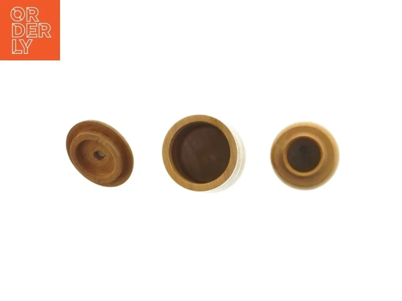 Billede 6 - Træbeholdere med låg (str. 10 x 6 cm og 5 x 4 cm)