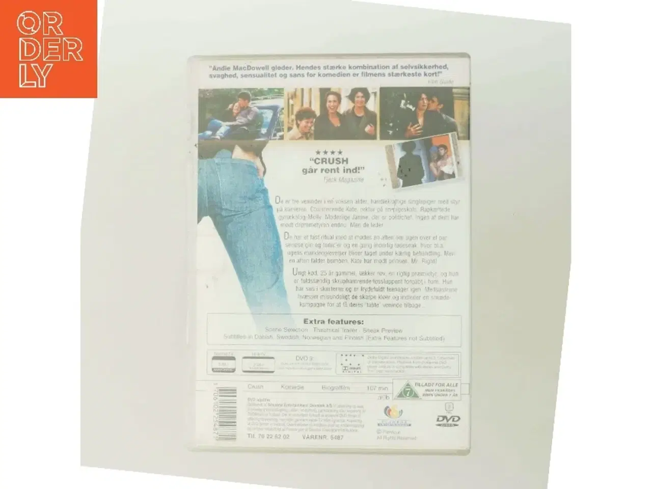 Billede 3 - Crush med Andie MacDowell (DVD)