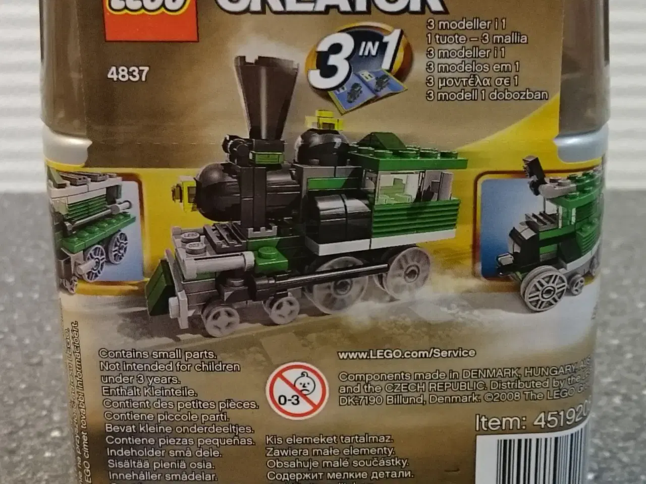 Billede 3 - LEGO CREATOR 4837, Mini Trains