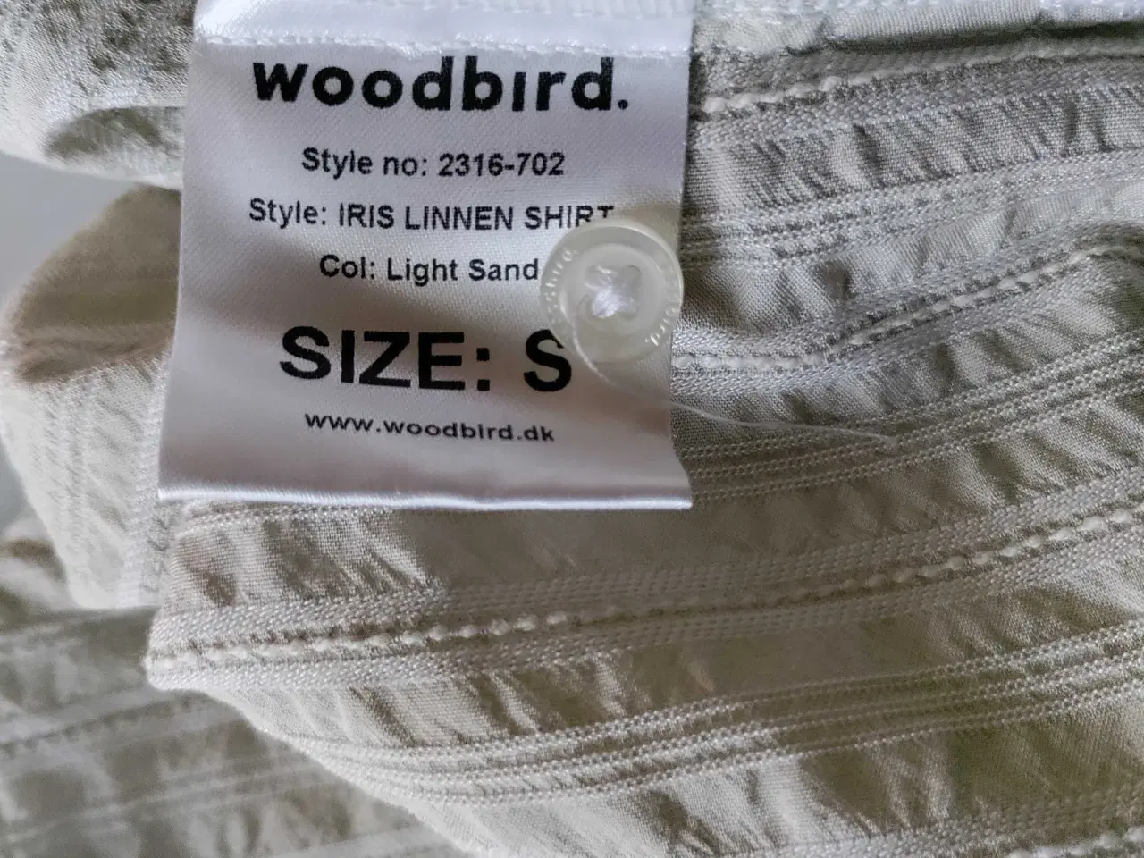 Billede 5 - Woodbird skjorte i viscose str S