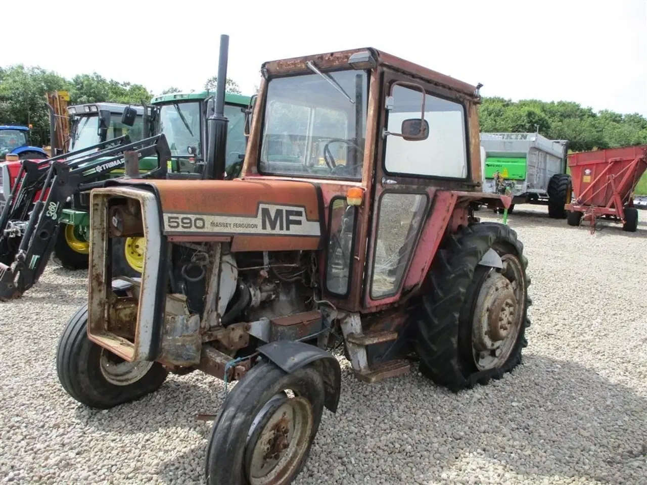 Billede 1 - Massey Ferguson 590 Motor sidder fast