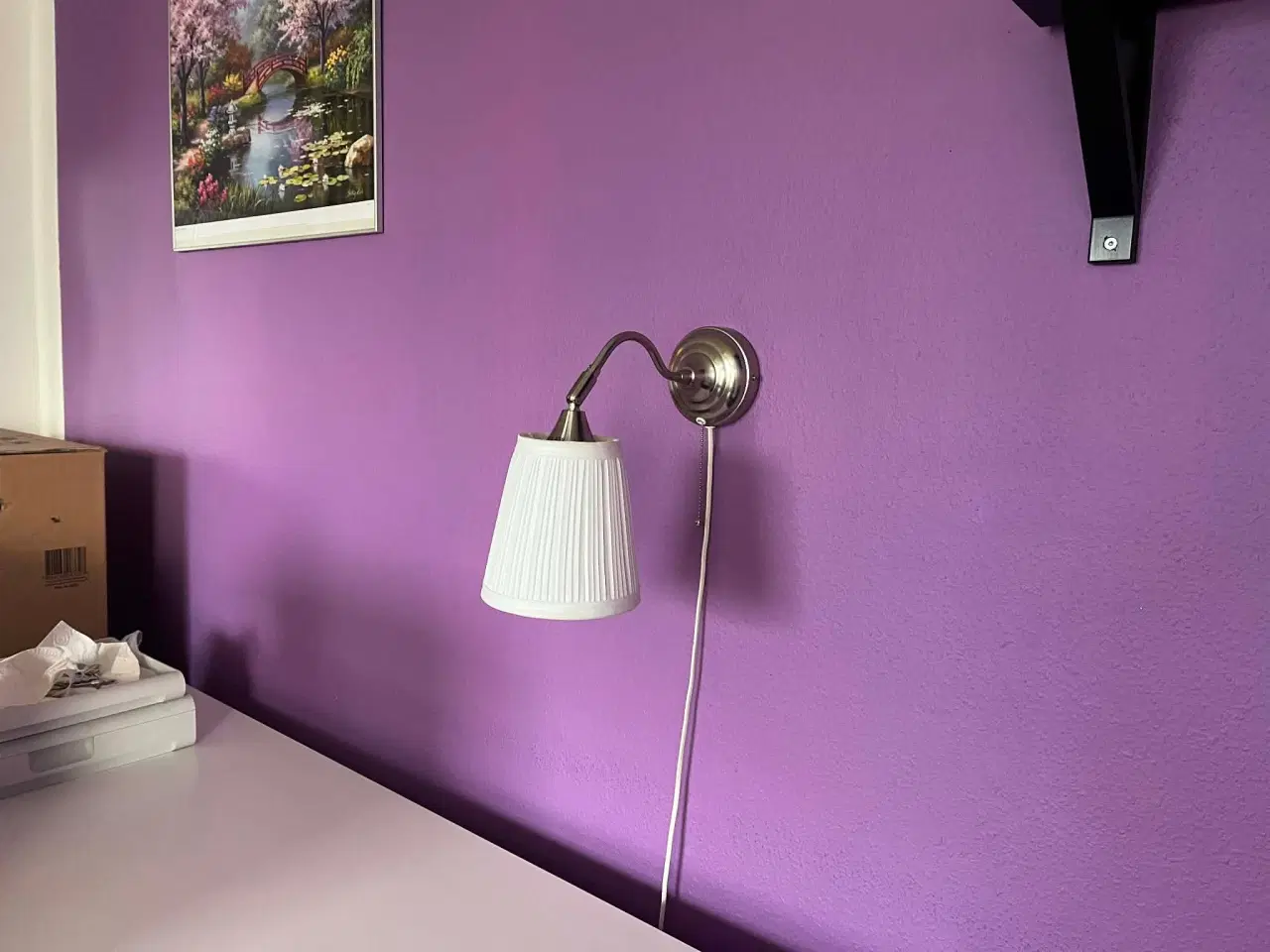 Billede 1 - Fin væglampe 