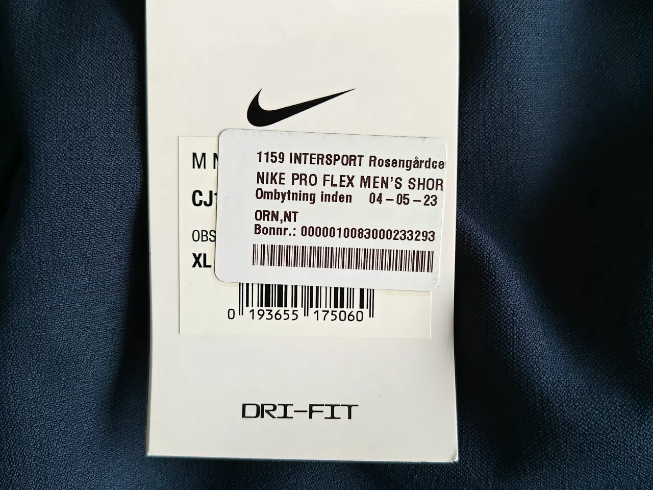 Billede 3 - Nike Flex Vent Max Shorts Blue/Black nye