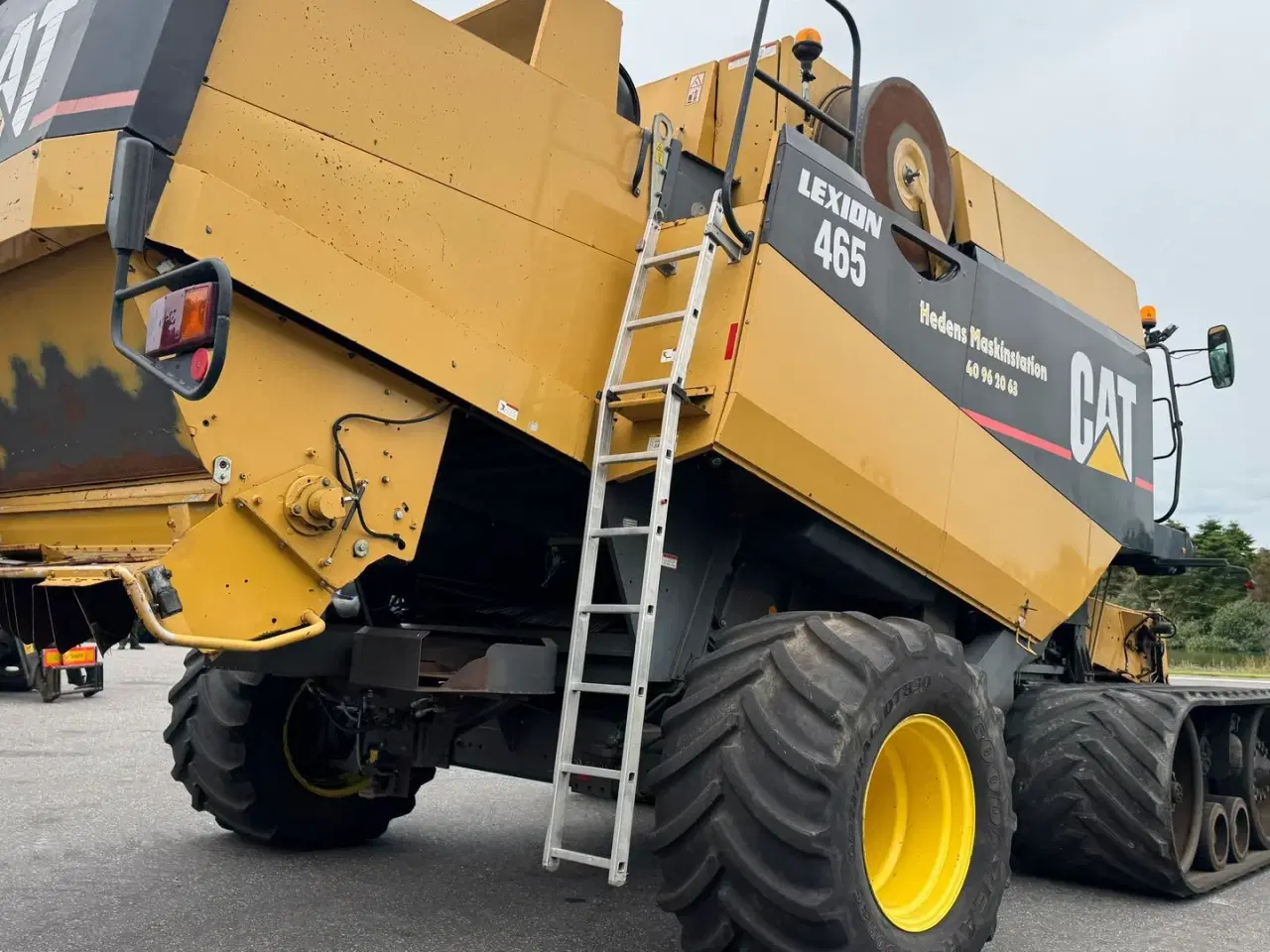 Billede 11 - CLAAS Lexion 460 MED 30 FODS SKÆREBORD, BÆLTER OG 4WD!