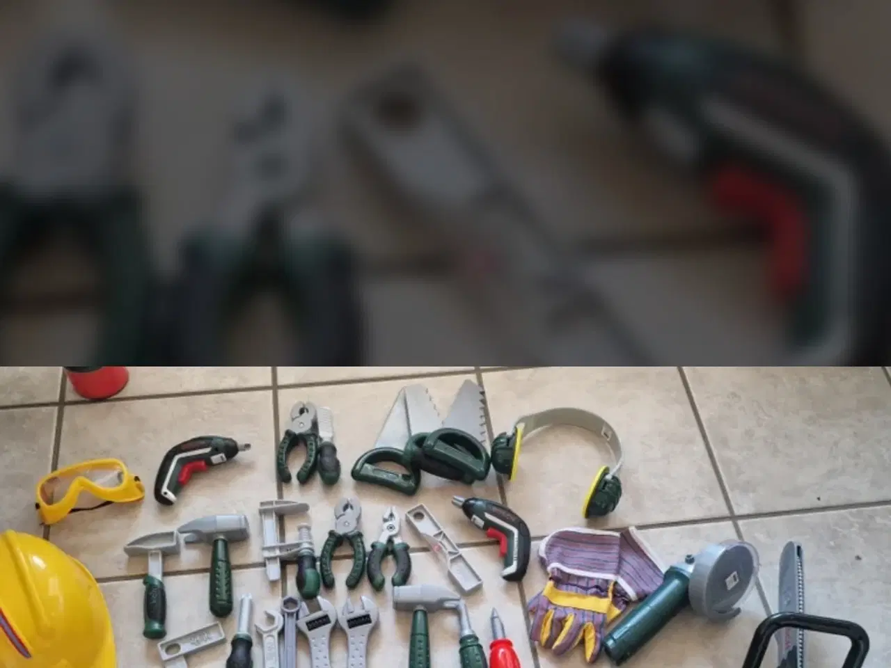 Billede 3 - Legetøj værktøj 