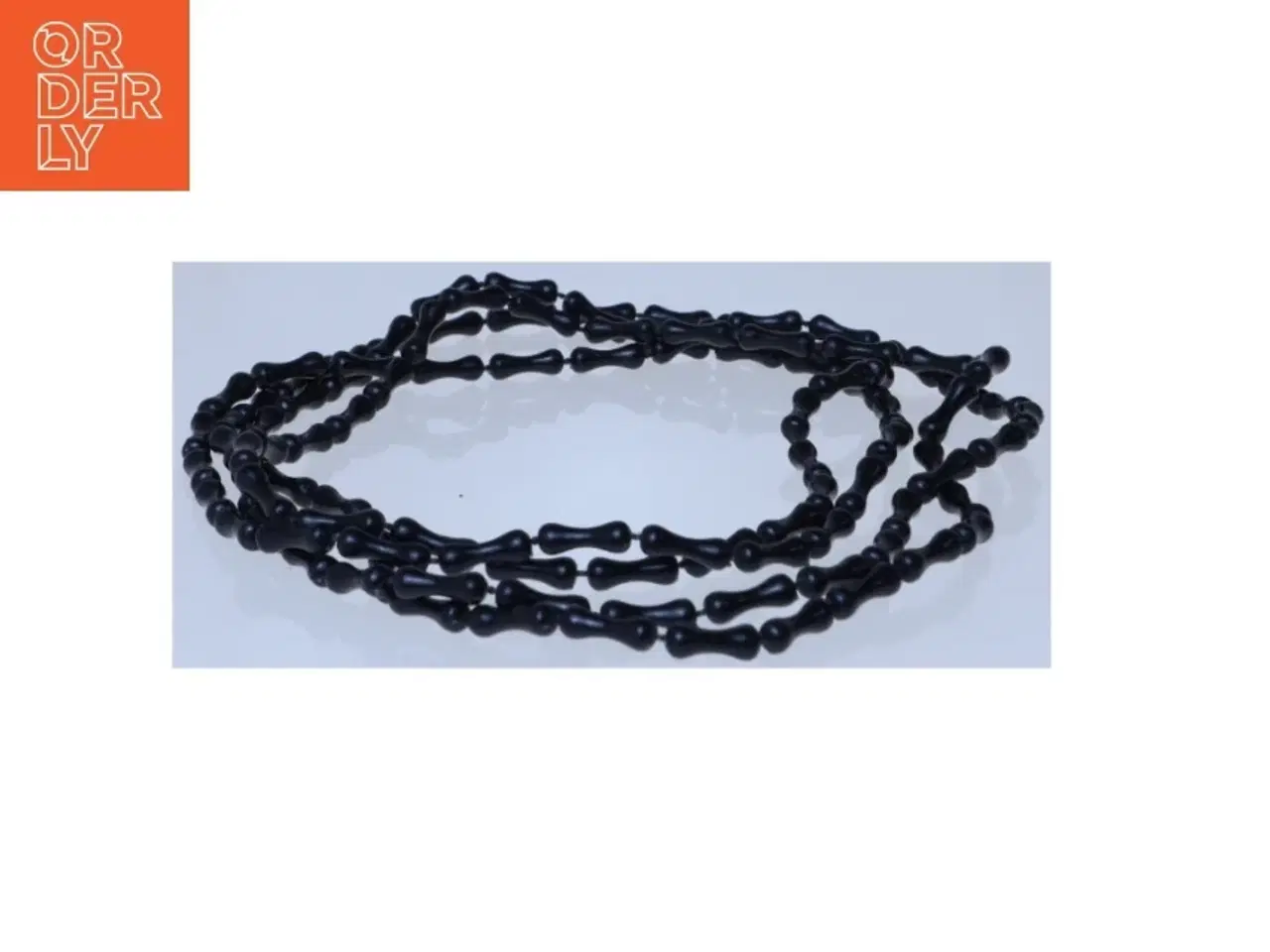 Billede 1 - Sort perlekæde (str. 132 cm)