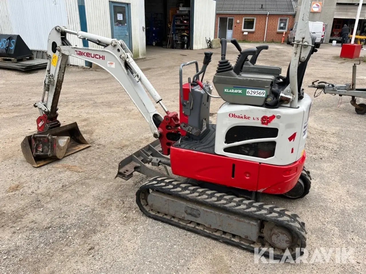 Billede 4 - Gravemaskine Takeuchi TB210R