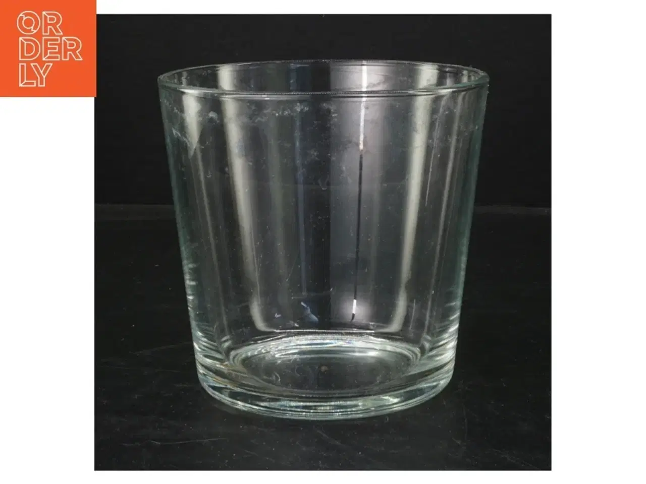 Billede 1 - Glasvase Ø 14 cm (str. Ø 14 cm)