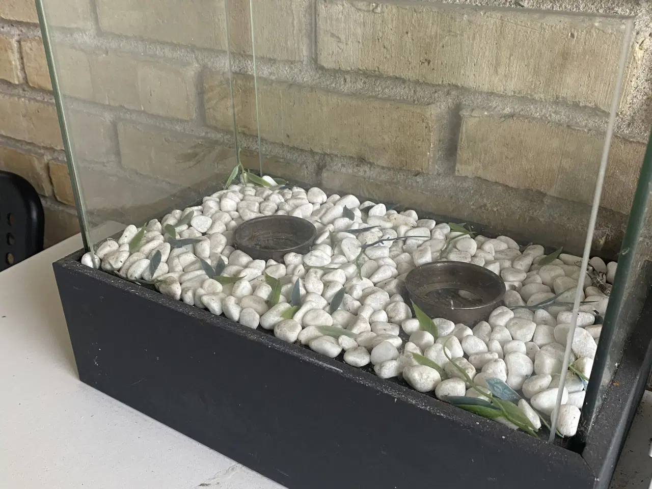 Billede 5 - Glas terrarium lysestage