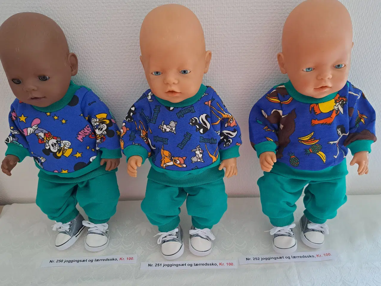 Billede 15 - Babyborn jeans sæt og sko.