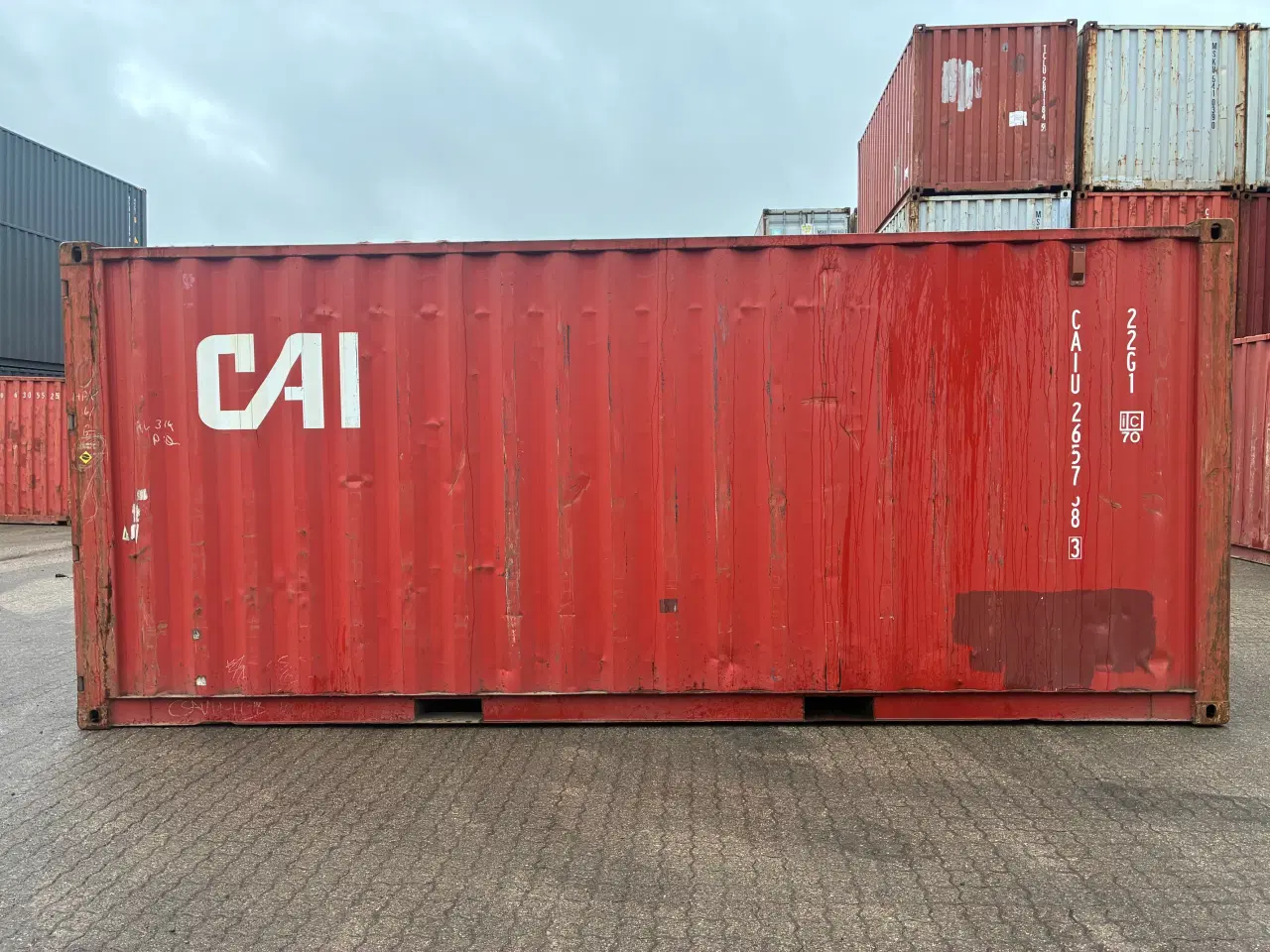 Billede 3 - 20 fods Container- ID: CAIU 265738-3