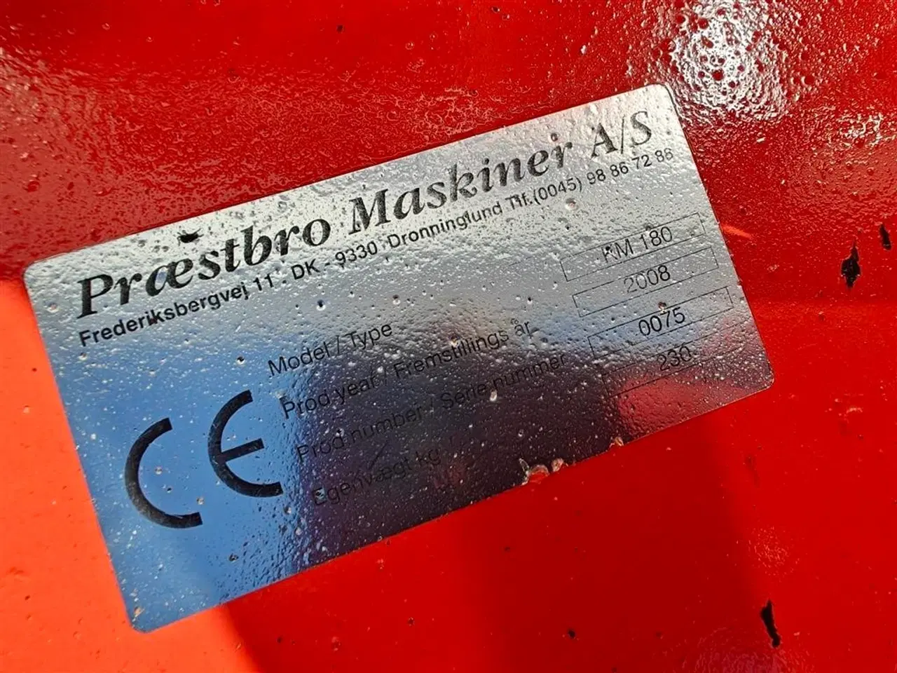 Billede 5 - Præstbro KM 180 Rotorklipper