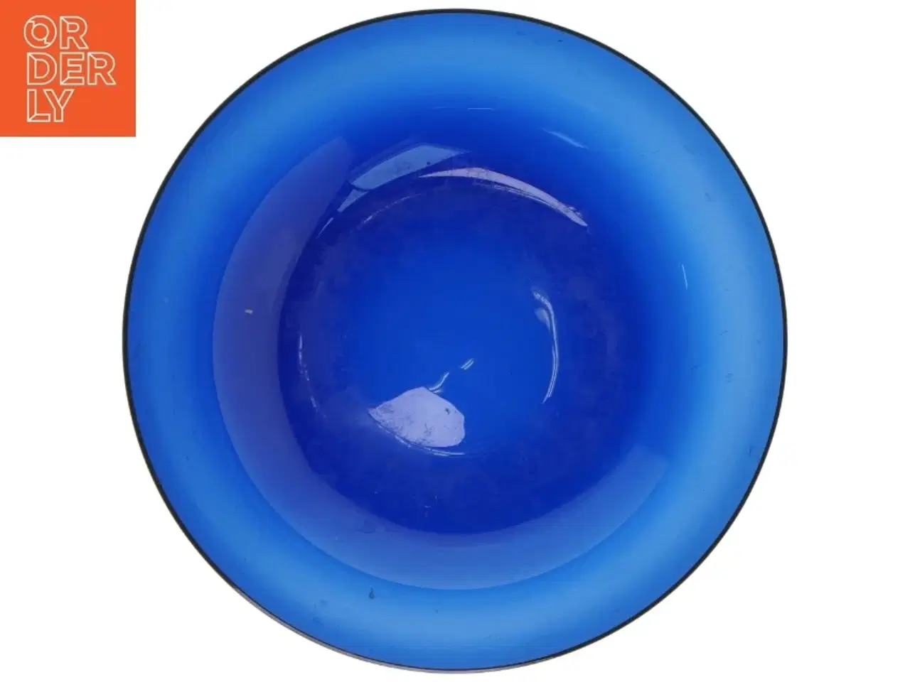 Billede 3 - Blå skål Ø 24 cm (str. Ø 24 cm)